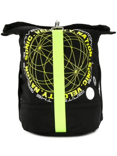 Shop Mcq By Alexander Mcqueen Velocity Nation Backpack In 1000