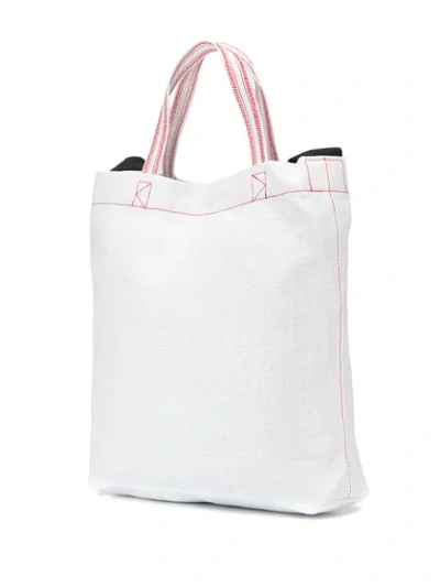 Shop Kenzo Printed Tote Bag In White