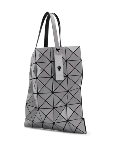 Shop Bao Bao Issey Miyake Lucent Tote Bag In Grey
