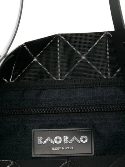 Shop Bao Bao Issey Miyake Lucent Tote Bag In Grey