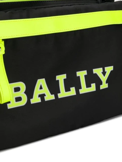 Shop Bally Clutch Mit Logo-print In Black