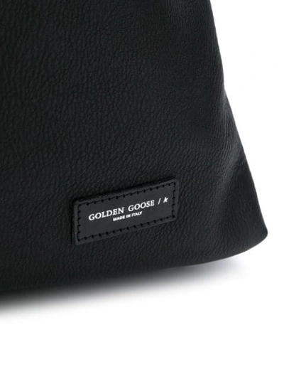 Shop Golden Goose Reisetasche Mit Logo-patch In Black