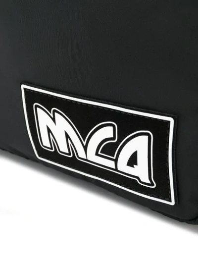 Shop Mcq By Alexander Mcqueen Logo Messenger Bag In Black