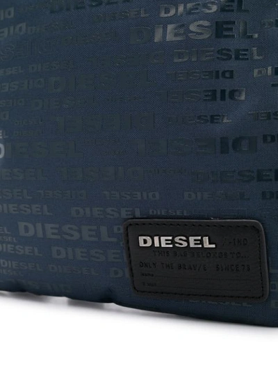 Shop Diesel F-discover Crossbody Bag - Blue