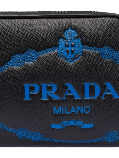 Shop Prada Gürteltasche Mit Logo In Black