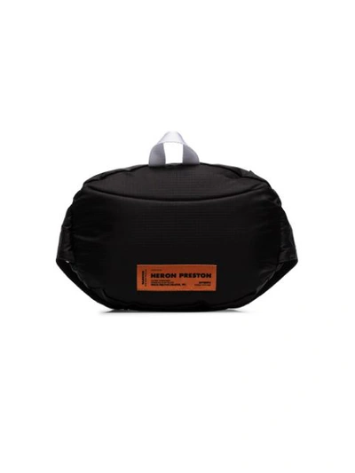 Shop Heron Preston Pull Tab Belt Bag In Black