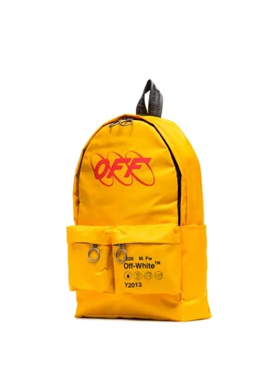 OFF-WHITE Industrial Y013 Backpack Yellow Red