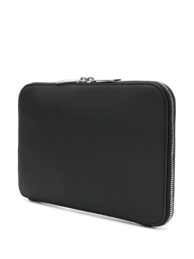 Shop Bottega Veneta Case Clutch Bag In Black