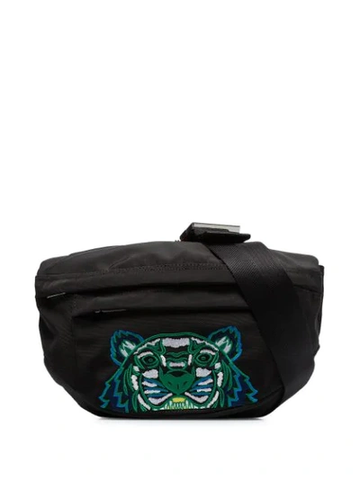 Shop Kenzo Tiger Crossbody Bag In Black