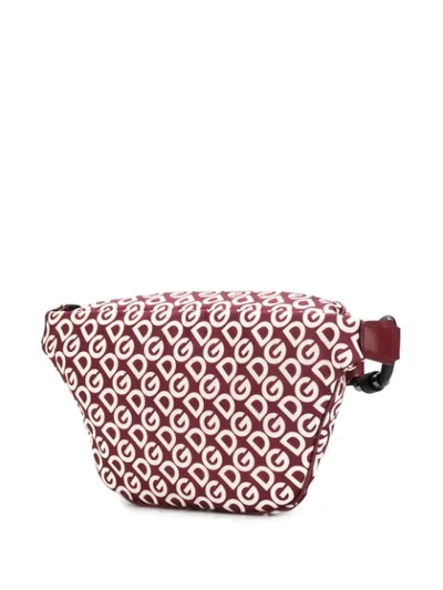 Shop Dolce & Gabbana Dg Mania Belt Bag In Red