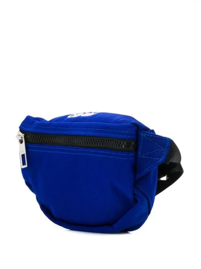 Shop Kenzo Embroidered Tiger Logo Belt Bag In Blue