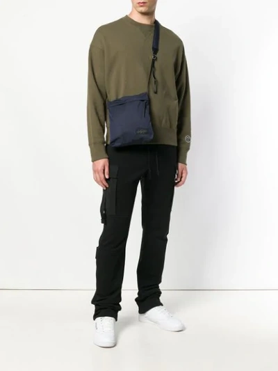 Shop Eastpak Lux Shoulder Bag - Blue