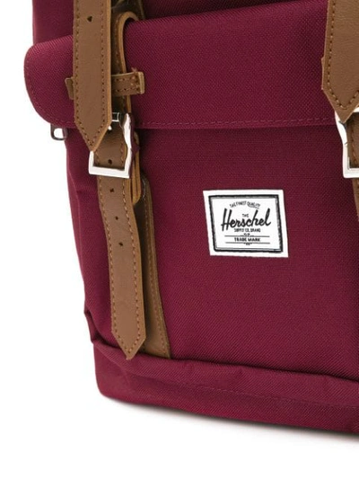 Shop Herschel Supply Co Little America Backpack In Red