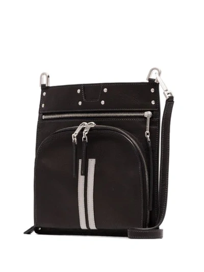 Shop Rick Owens Moon Pocket Crossbody Bag In Black