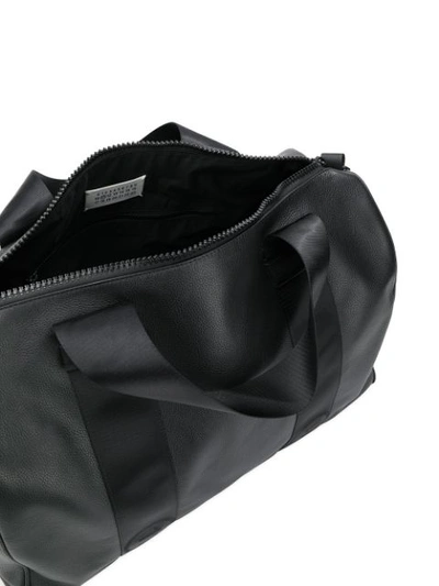 Shop Maison Margiela 11 Strap Holdall In Black