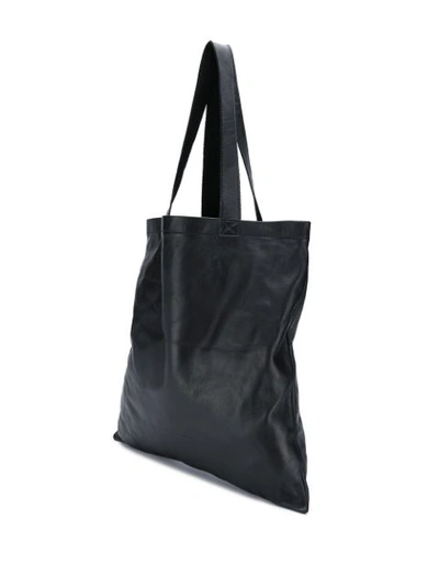 Shop Rick Owens Babel Large Signature Tote Bag In Black