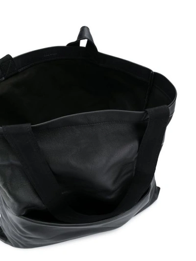 Shop Rick Owens Babel Large Signature Tote Bag In Black