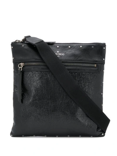 Shop Jimmy Choo Kimi Shoulder Bag In Black