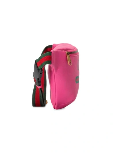 Gucci Logo Pink Calf Leather, Belt Bag - Aftersix Lifestyle Inc.