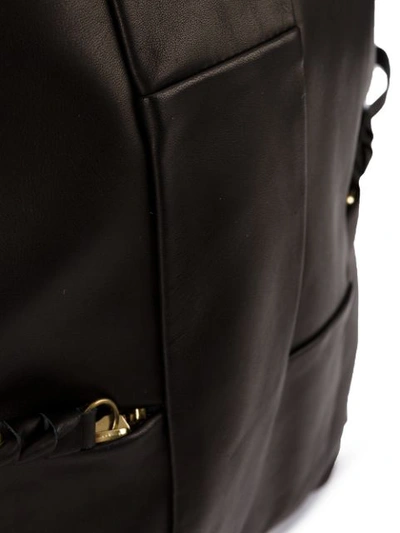 Shop Cornelian Taurus By Daisuke Iwanaga Paneled Back Pack In Black