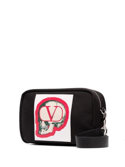 Shop Valentino X Undercover Shoulder Bag In Black