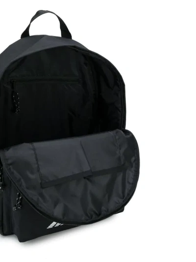 Shop Msgm Logo Print Backpack In Black