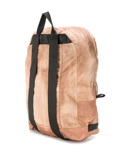 Shop Diesel Denim Packable Backpack In Brown