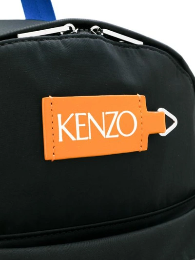 Shop Kenzo Go Tigers Capsule Backpack In Blue