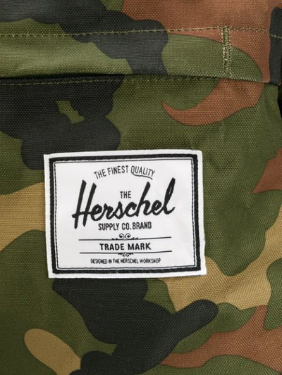 Shop Herschel Supply Co . Wheeled Duffle Bag - Green