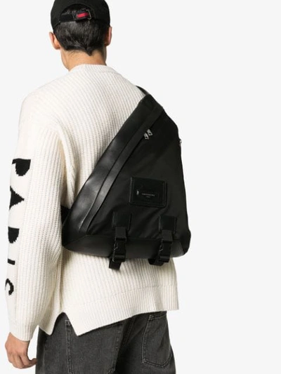 Shop Givenchy One-shoulder Backpack In Black