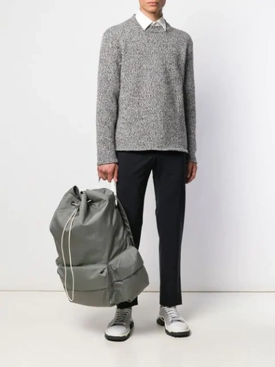Jil Sander Climb Backpack In Grey | ModeSens