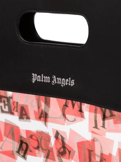 Shop Palm Angels Ransom Logo Printed Tote In Multicolour