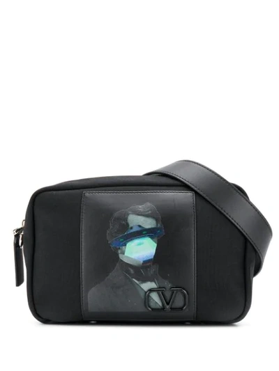 Shop Valentino X Undercover Belt Bag In Black