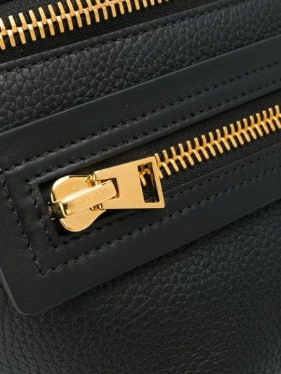 Shop Tom Ford Textured Belt Bag In Black