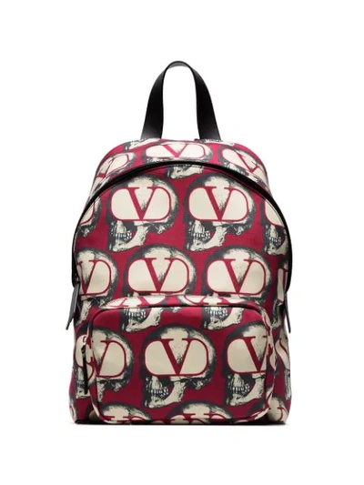 Shop Valentino X Undercover Backpack In Red