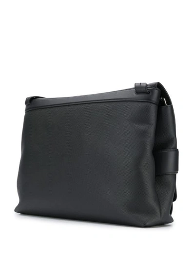 Shop Bottega Veneta Messenger Bag In 1000 Black