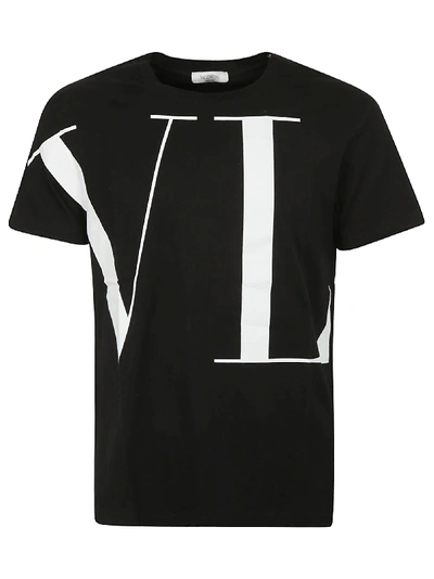 Shop Valentino Vltn Print T-shirt In No