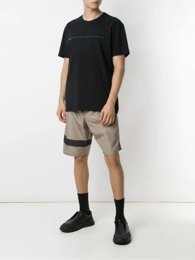 Osklen Ipanema Print T-shirt In Black