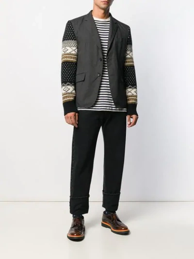 JUNYA WATANABE MAN DECONSTRUCTED BLAZERC - 灰色