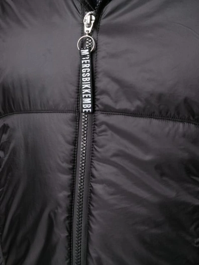 Shop Dirk Bikkembergs Hooded Padded Jacket - Black