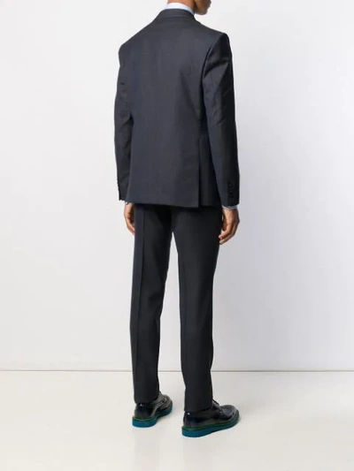 Tagliatore Two-piece Single-breasted Suit In Blue