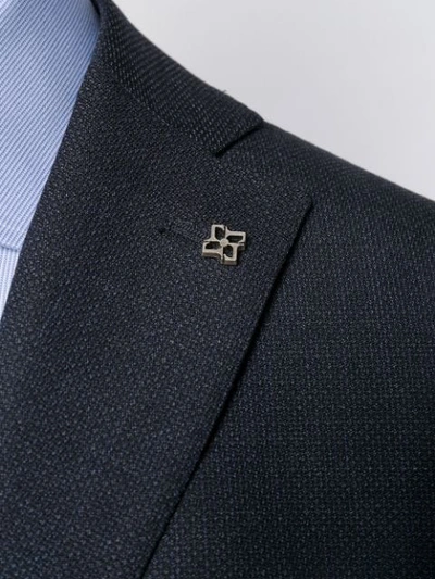 Tagliatore Two-piece Single-breasted Suit In Blue