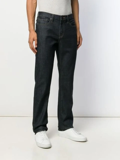 Shop J Brand Bootcut Denim Jeans In Blue