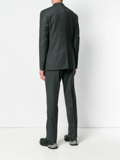 Shop Lanvin Classic Two-piece Suit - Grey