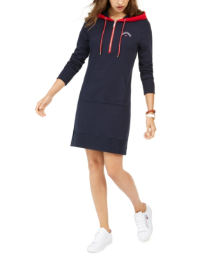 tommy hilfiger zip front dress