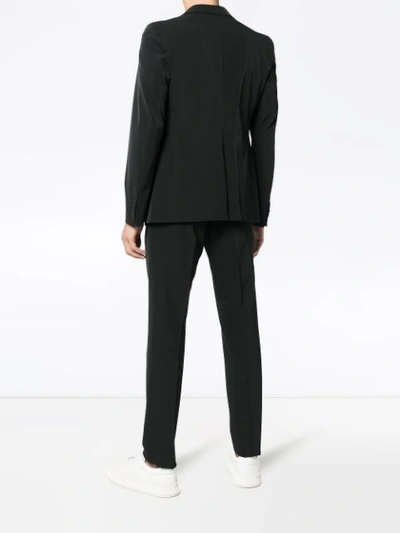 Shop Prada Technical Stretch Suit In Black