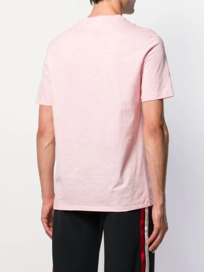 Shop Neil Barrett Print T-shirt In Pink