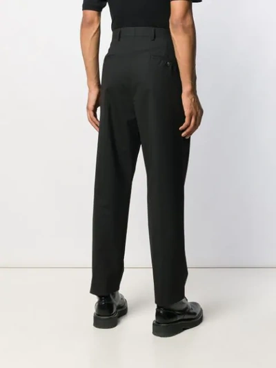 Shop Rick Owens Astaires Slim-fit Trousers In Black