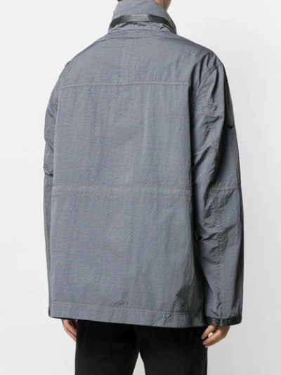 Shop Nike Multiple Pocket Jacket In Grey