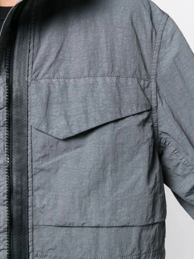 Shop Nike Multiple Pocket Jacket In Grey